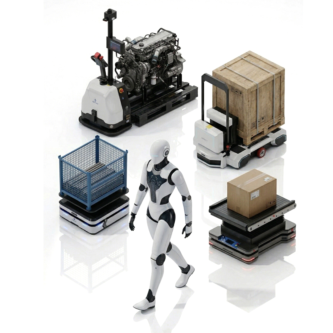 Physical AI Industrial Fleet Platform Infrastructure Layout